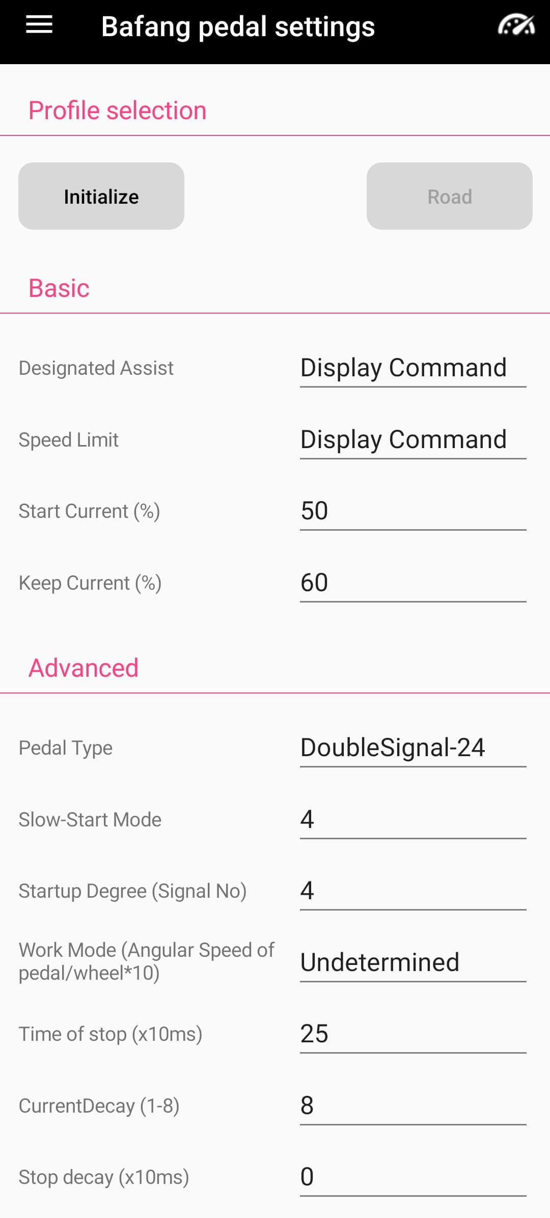 Bafang BBSHD 1000w pedal settings Bafang BBSHD pedal 1000w